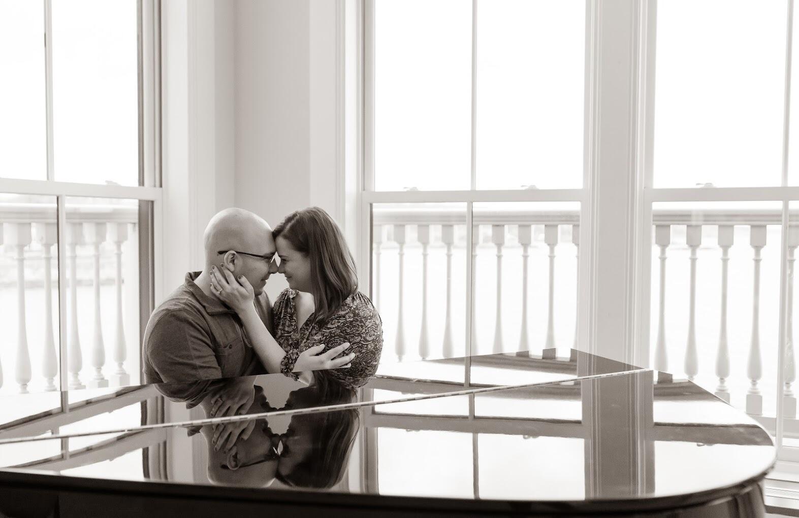 Engaged at the Shalin Liu in Rockport, MA
