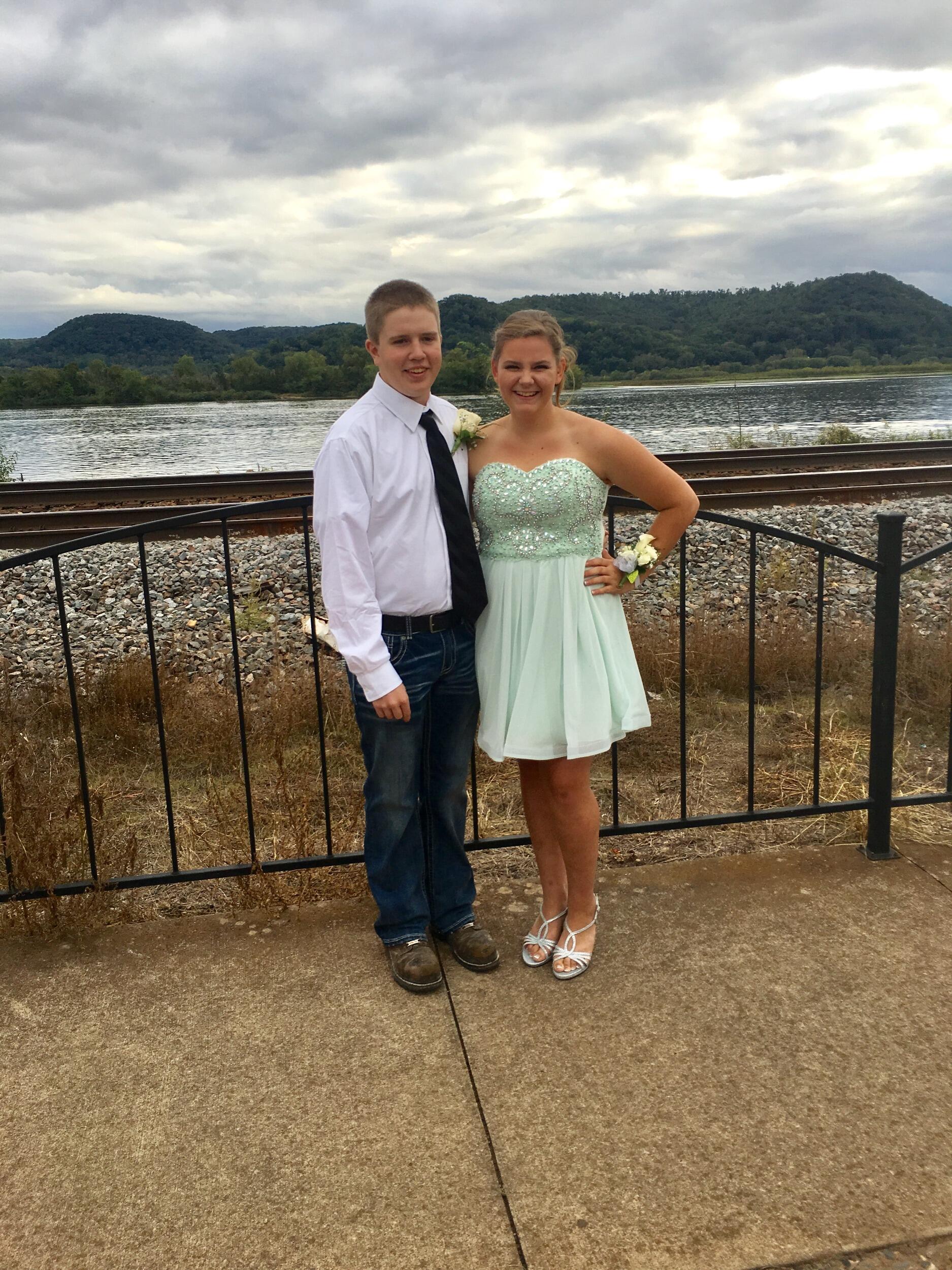Alex and Alli's second homecoming dance!