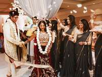 Traditional Hindu wedding ceremony.