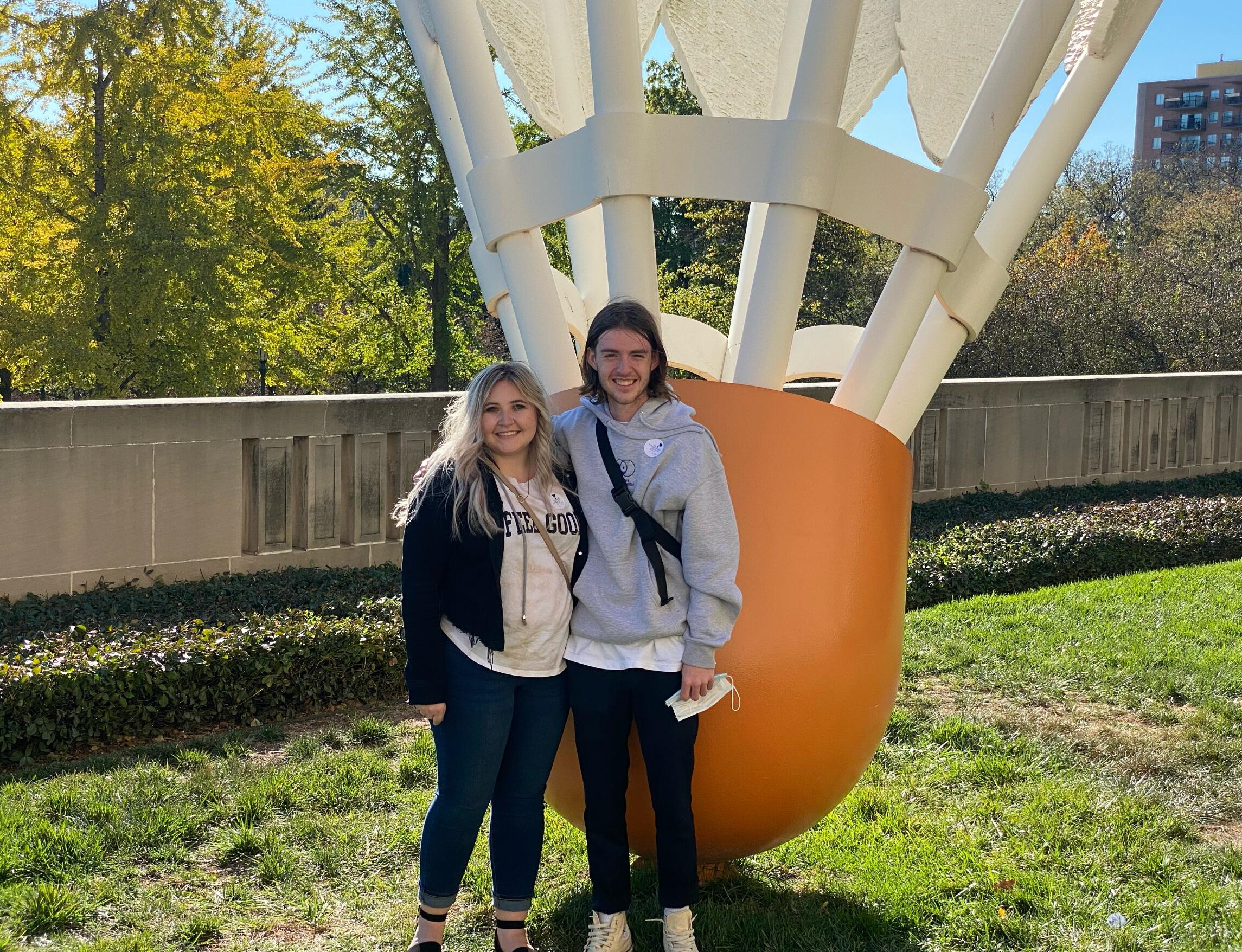 Zane grew his hair out, and I grew a little impatient, waiting for him to finally ask me to be a Nelson. But, exploring the Nelson-Atkins Museum together made me realize there’s more than one Nelson I love. It was the perfect day, and it just made me even more excited for the future—our future, with a Nelson of my own!