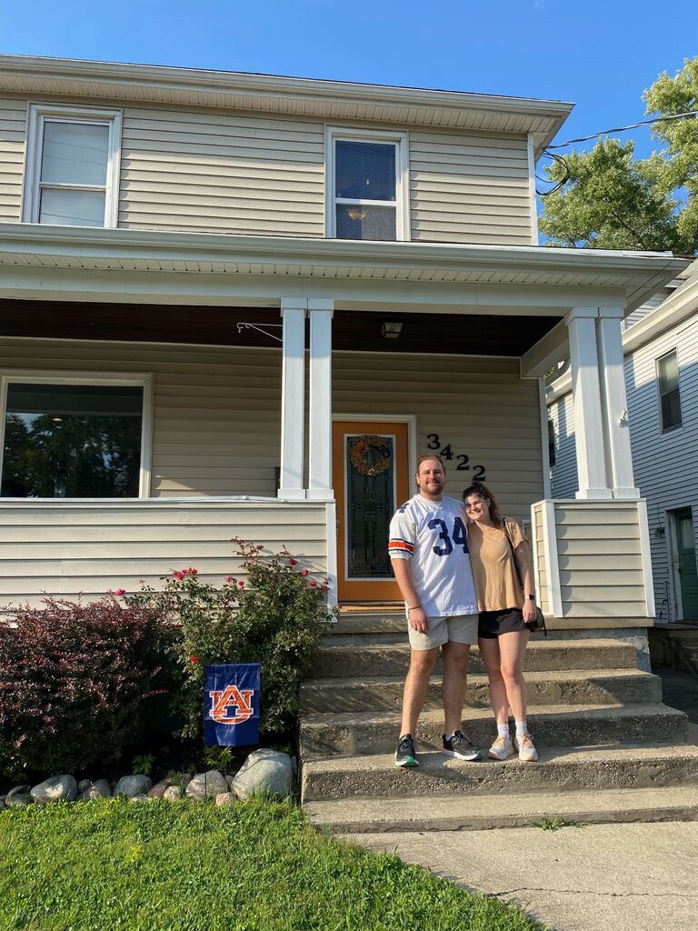 Our first house!