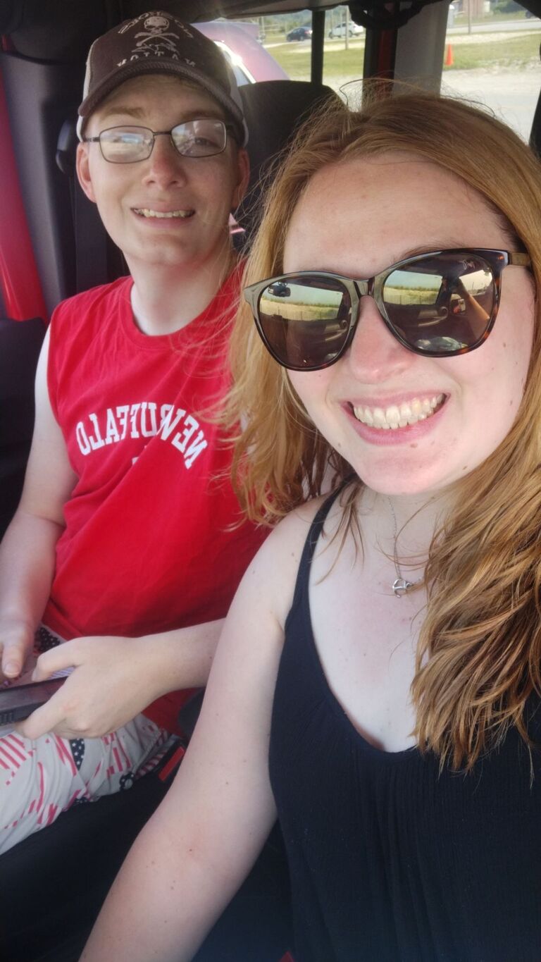 Beach day at Camp Lejeune