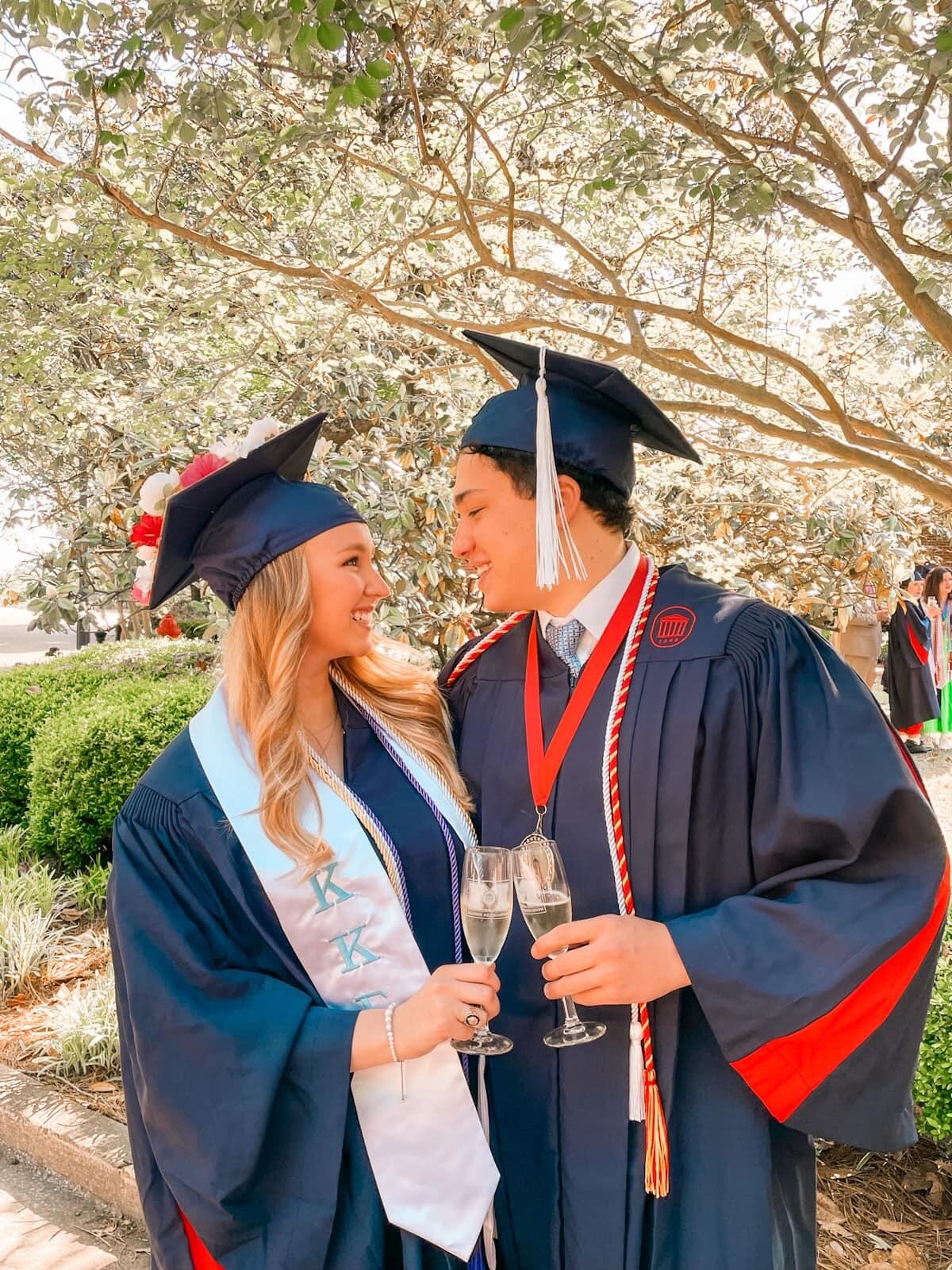 After four wonderful years of college together, we graduated from the University of Mississippi in May of 2022. Hotty Toddy forever! 