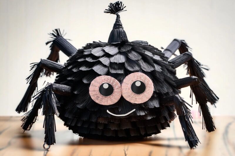 Wednesday Party Theme Ideas: spider pinata