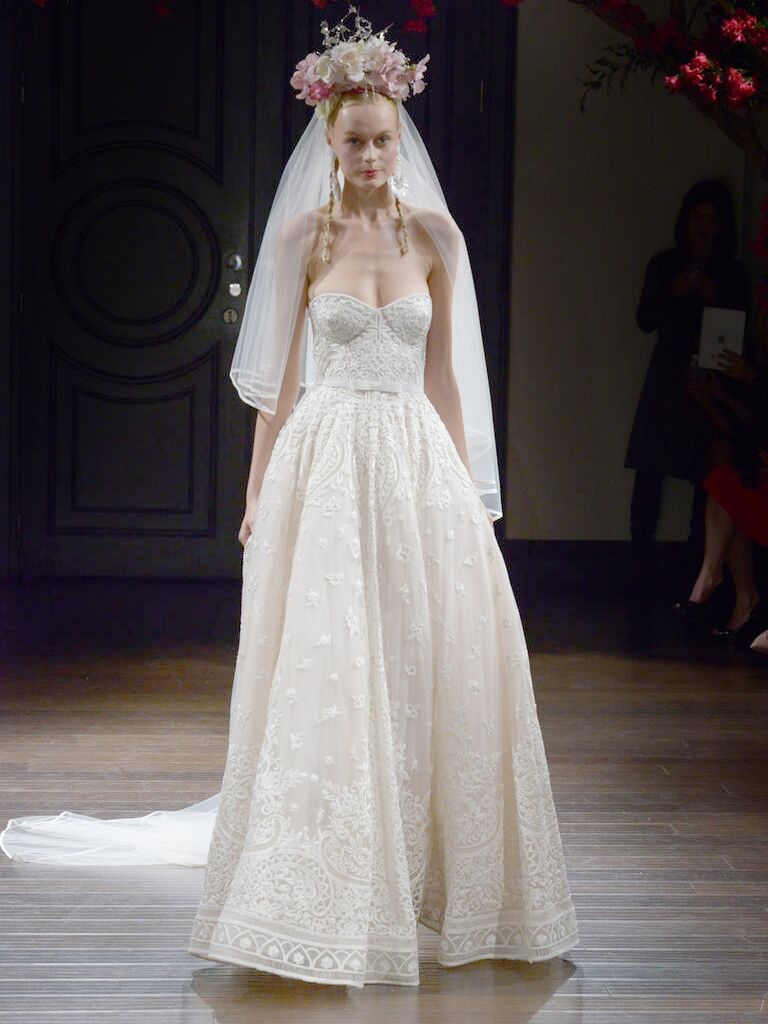 Naeem Khan Fall 2016 Collection: Wedding Dress Photos