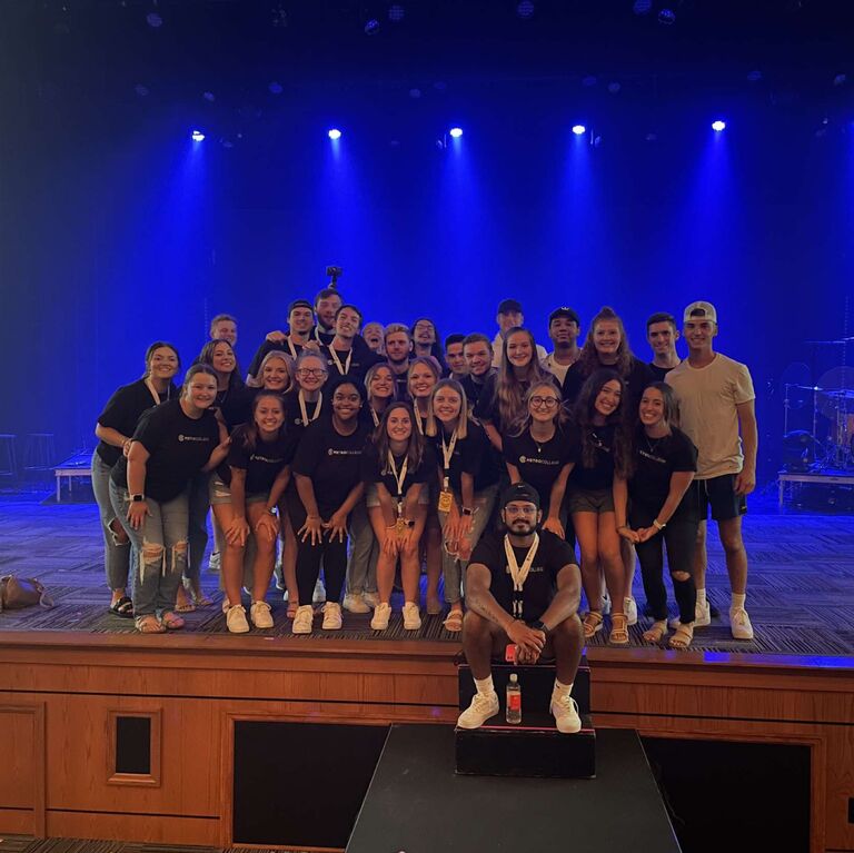 Our story started in the summer nights of 2021. We met at Crave, our church's young adult ministry. Zach had attended from the very beginning and I had just found Crave a few months prior! Metro Community Church has changed our lives in many ways. Introducing us to each other being just one example. We're forever grateful for the way God's church has connected us to the Lord and to each other.