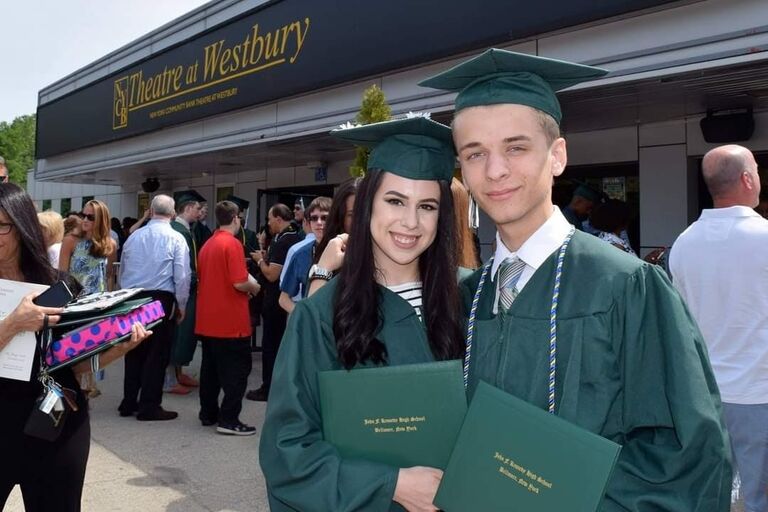 High School Graduation Day.