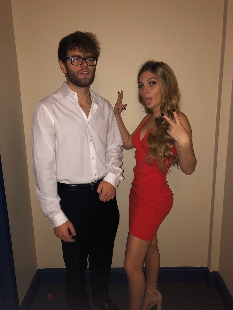 John came down to a date party in WV