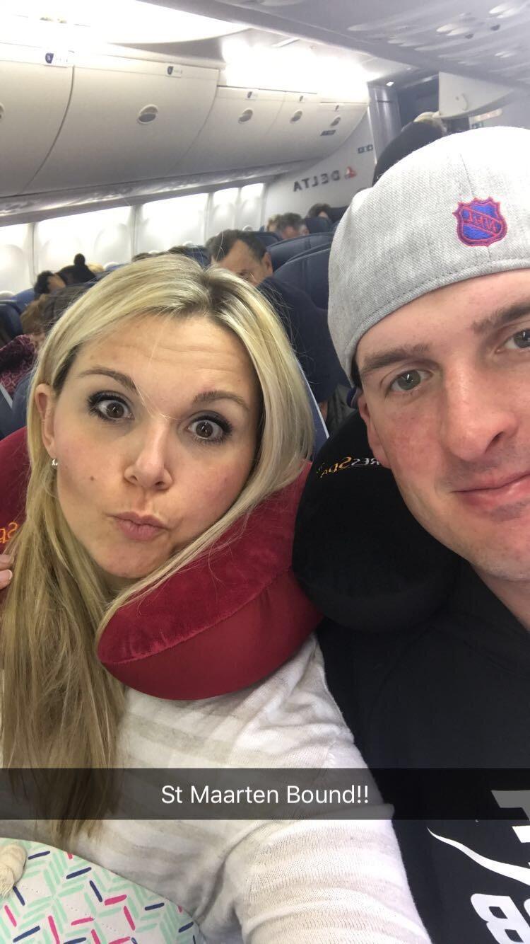 Off to Heather and Rene's favorite place on earth, St. Maarten