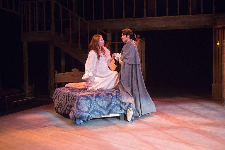 Where it all started...
Max and Neline were casted as love interests in a drama production called "The Beaux' Stratagem." 