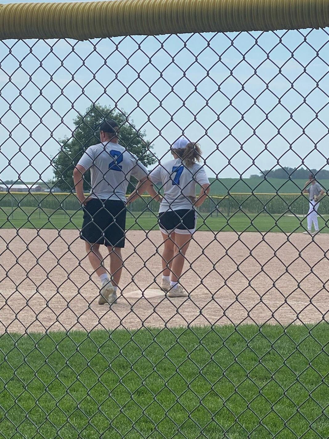 We quickly transitioned from football into the softball scene. We can be found in the summer traveling the midwest to slowpitch softball tournaments. 