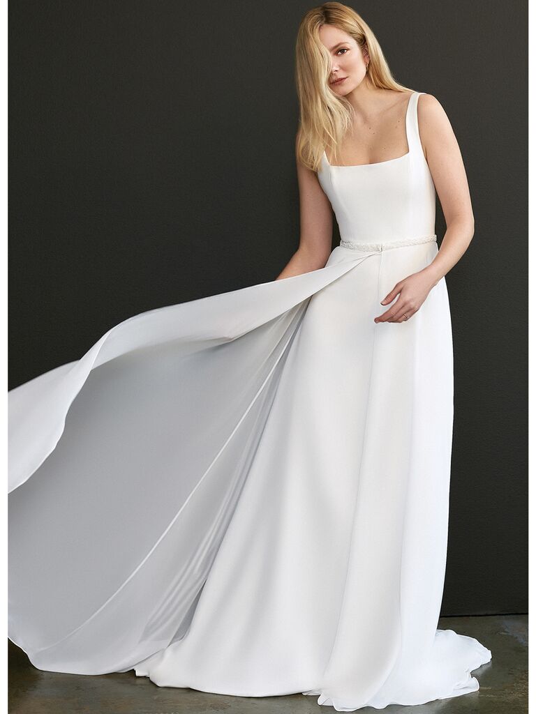 See New Savannah Miller Wedding Dresses From Bridal Fashion Week