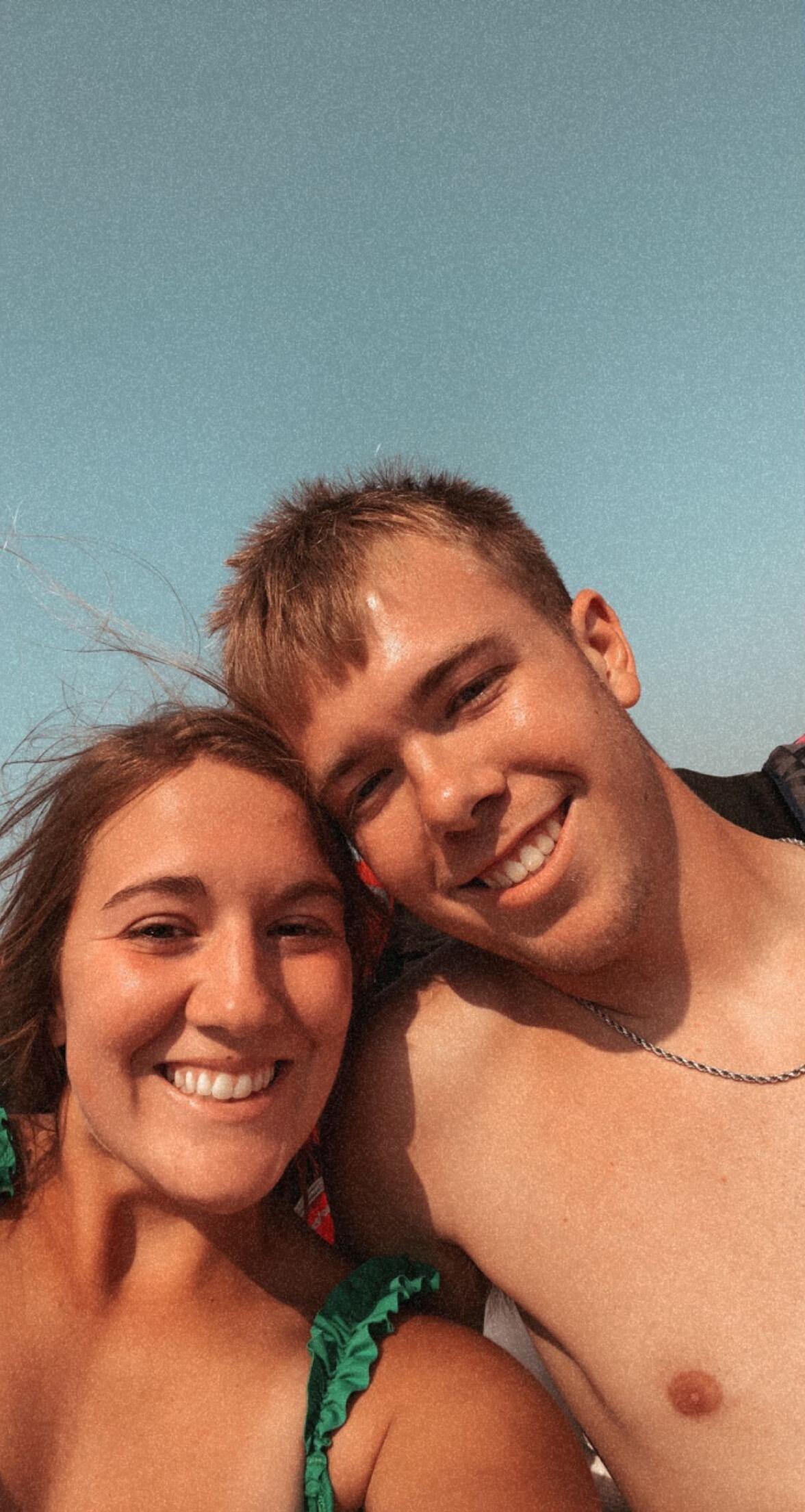 Our first photo together!