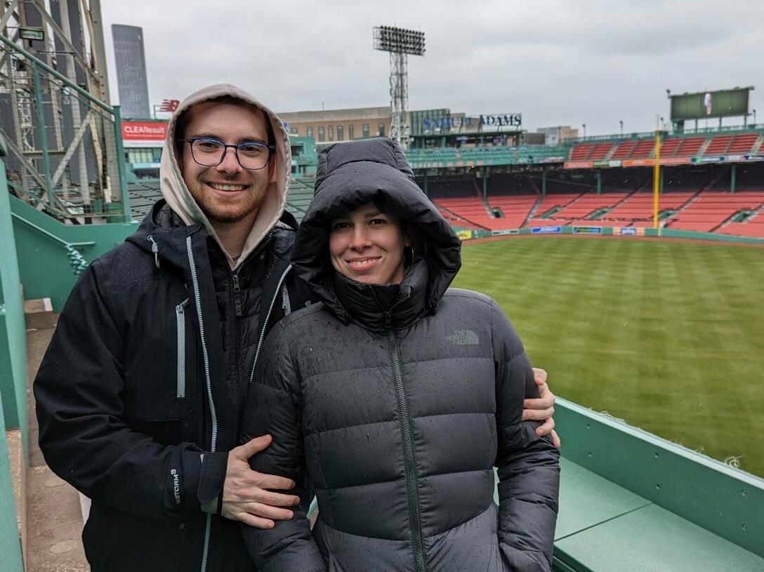 During our trip to Boston, we were able to visit Fenway Park thanks to Adam. 