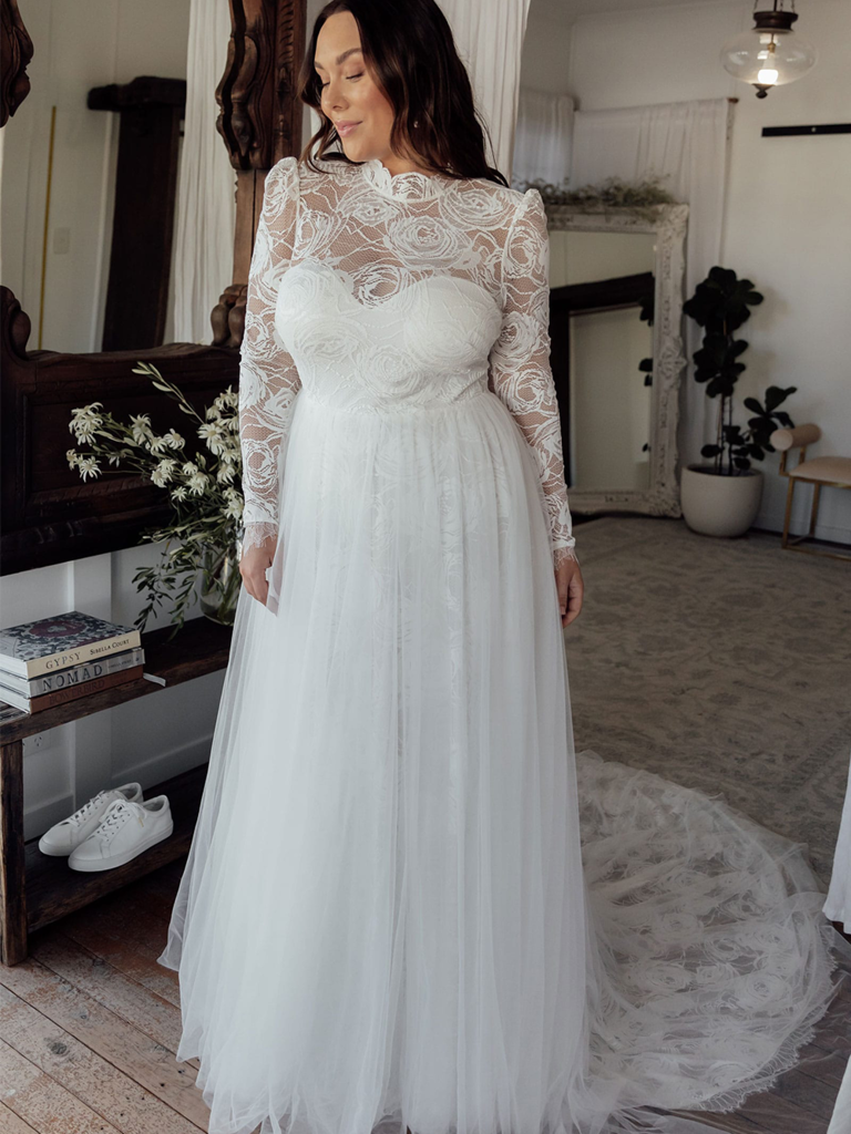 Long Sleeve Gowns - Wedding Dresses – Grace Loves Lace EU