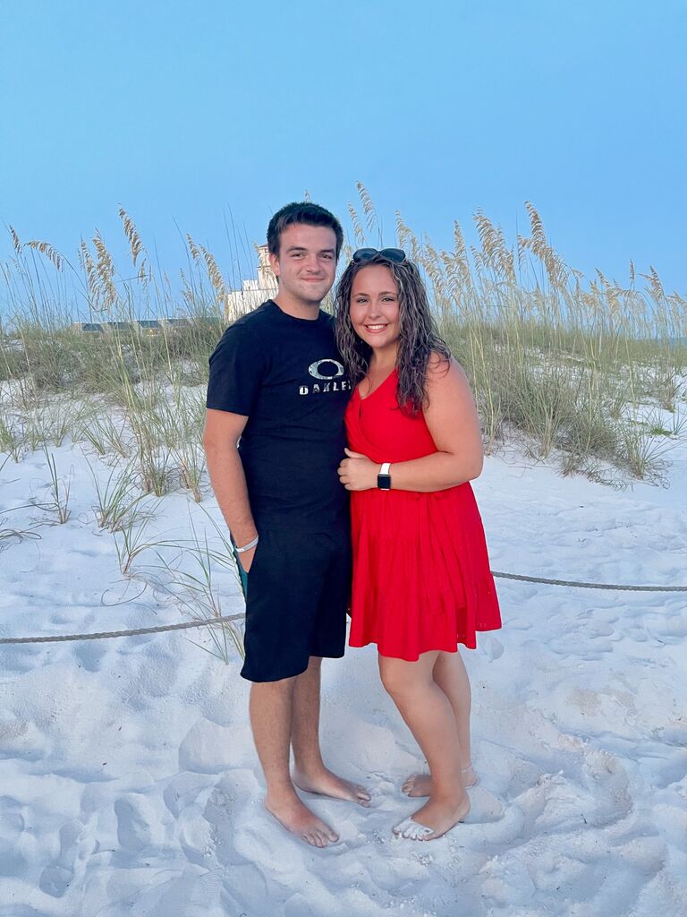 Their first vacation to Daytona Beach!