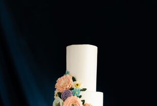 Two-Tier Round Wedding Cakes — Shop Provo Bakery