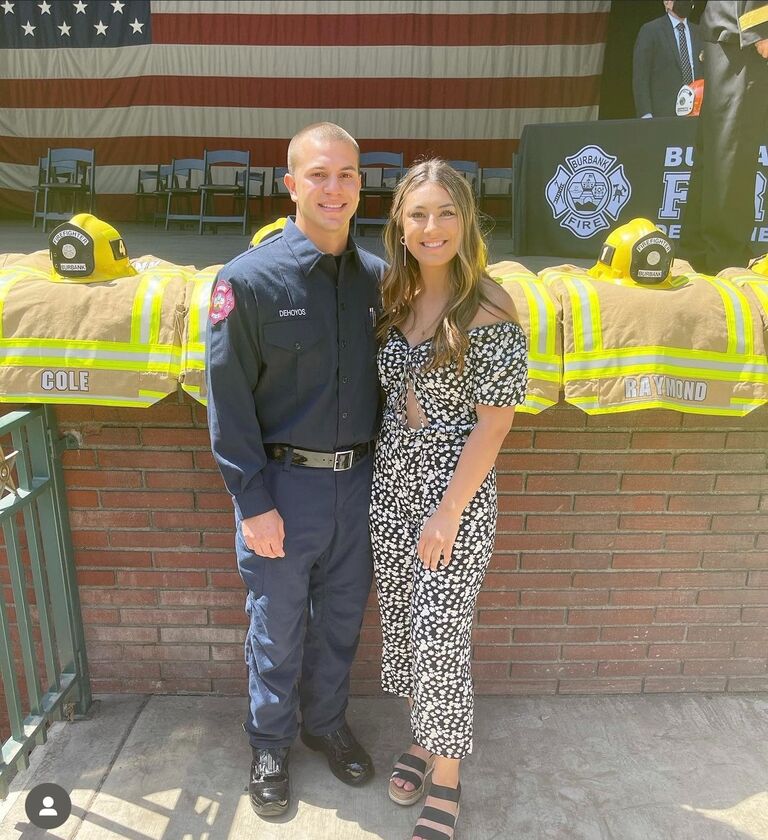Anthony Graduated Burbank's Fire Academy! A start to a great Career!