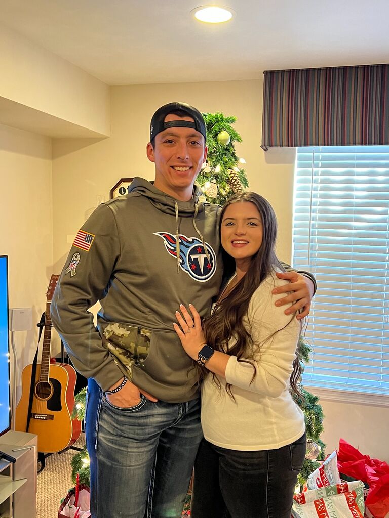 Our First Christmas Engaged