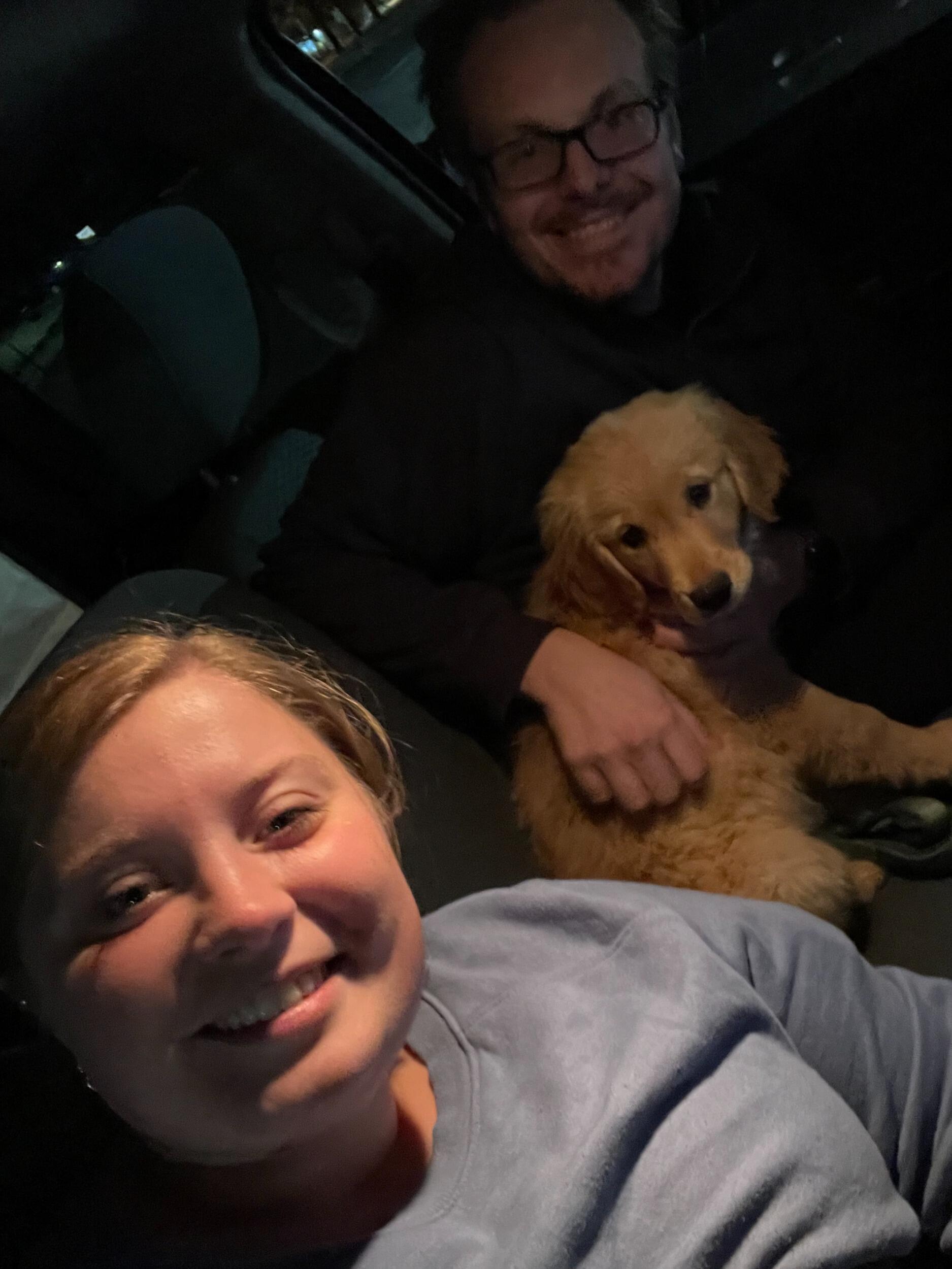 Just over a week after moving into their new house, Sam and Alyssa adopt Forest