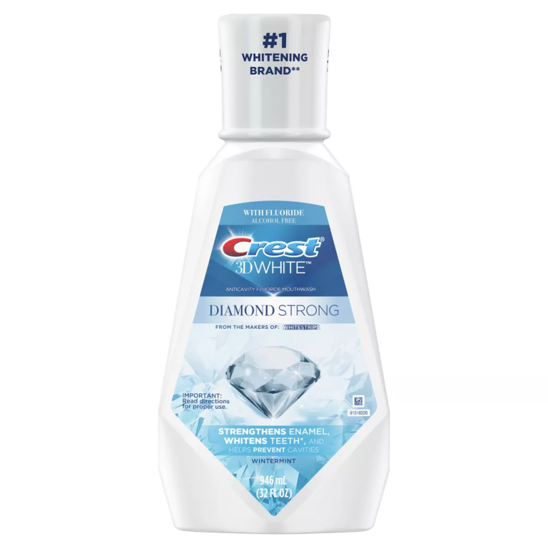Tooth whitening mouthwash from Crest