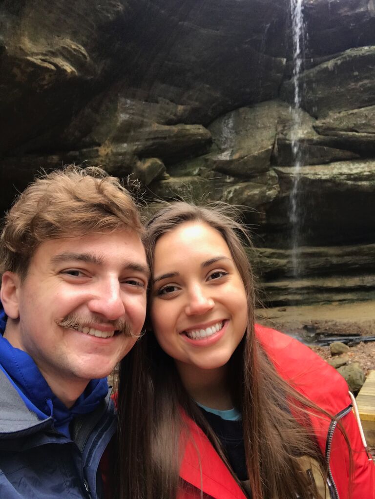 The day that Michael officially asked Jordan to be his girlfriend. Take note of the waterfall, it has significance later. 
