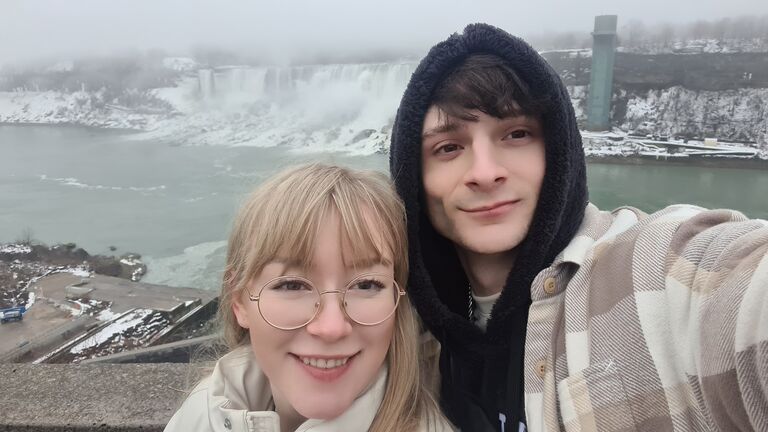 For my birthday of 2024, we drove up to Canada and saw Niagra Falls in winter! It was great, and freezing!