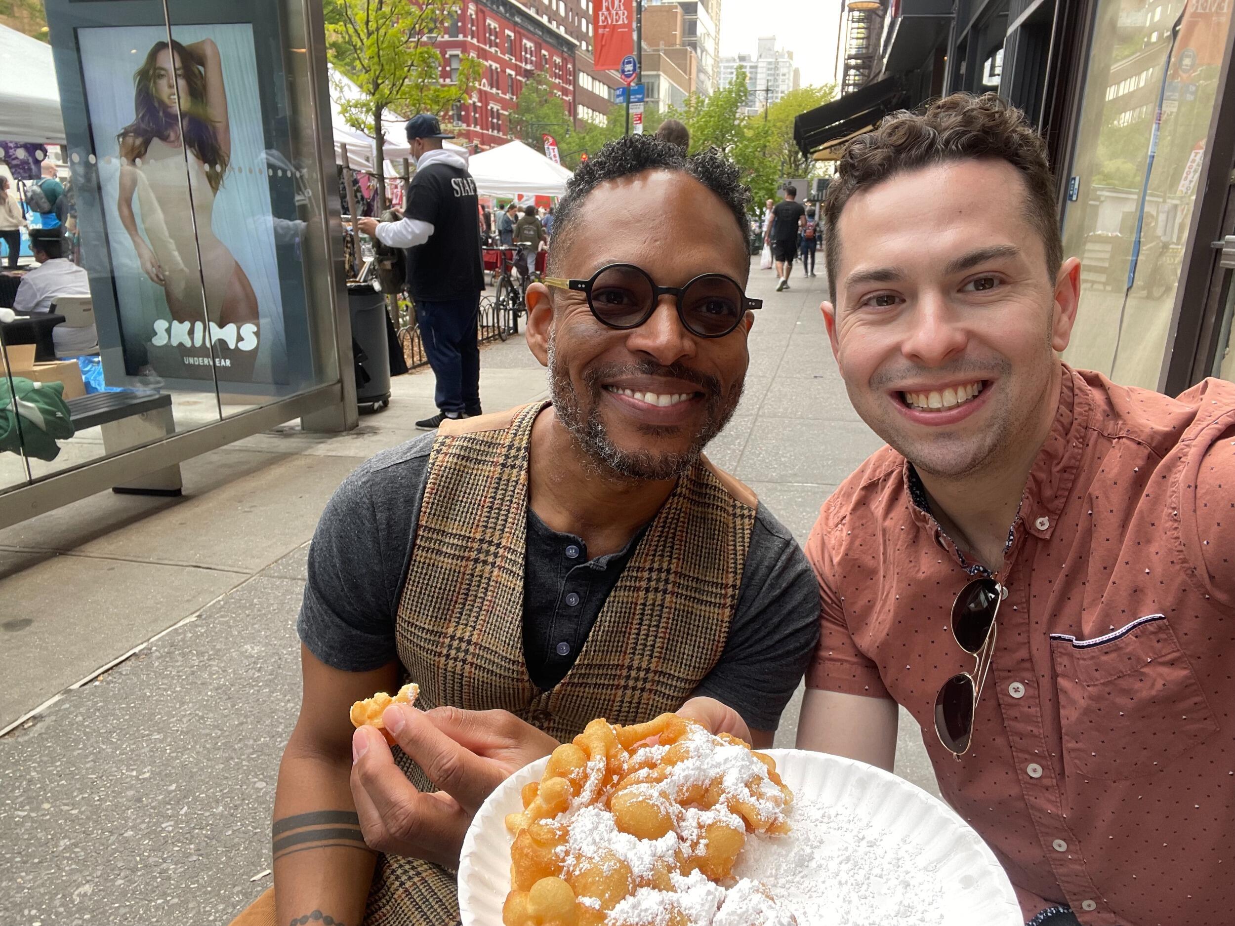 Funnel cake in the city...