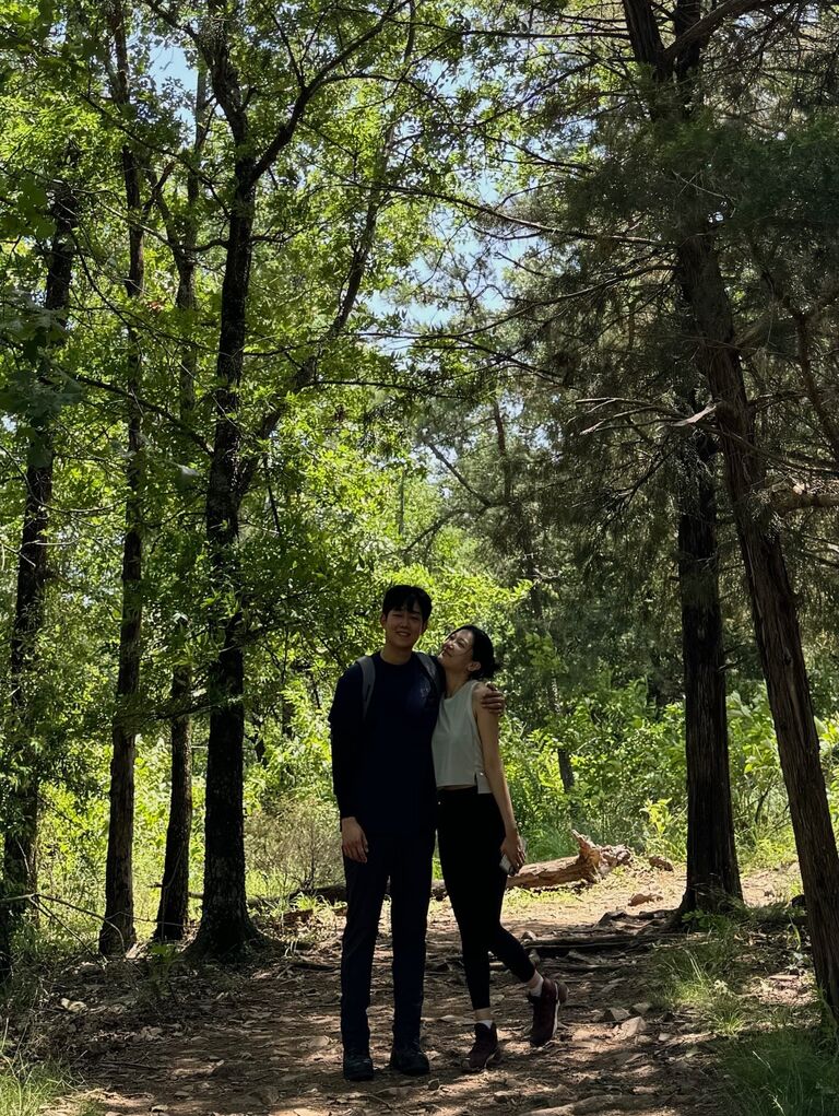 More hiking on his birthday ๐