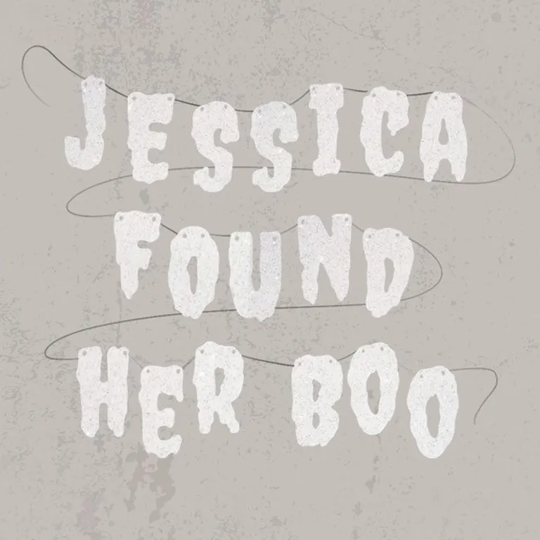 Personalized Bride Found Her Boo Hanging Glitter Halloween Bridal Shower Banner