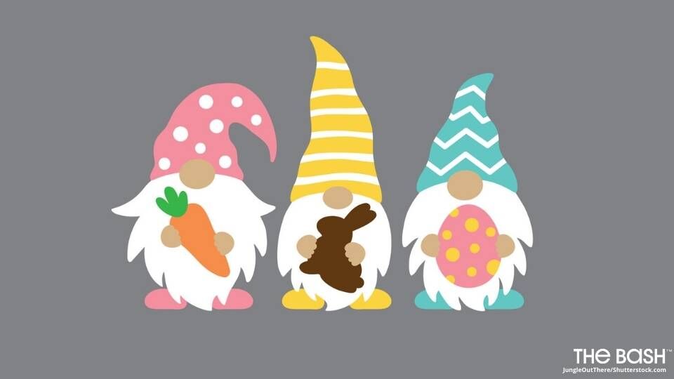 Funny Easter background