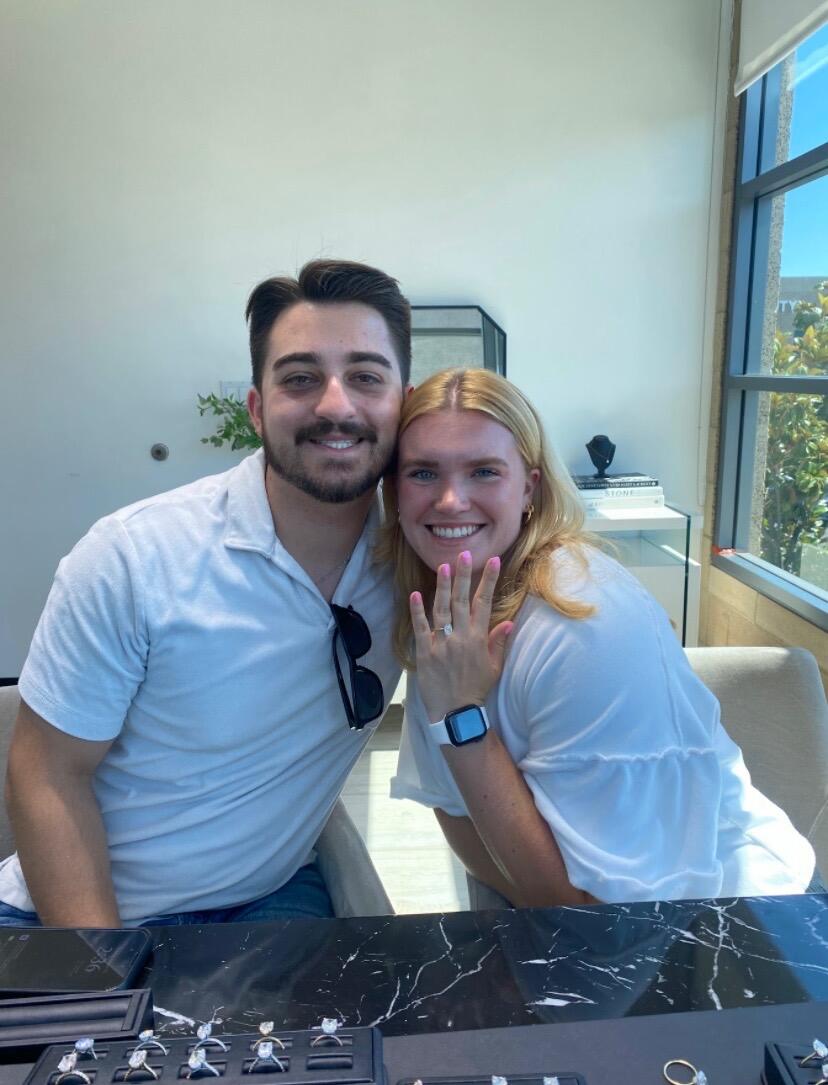 We went ring shopping! This was such a special day designing Kristine's dream ring together. 