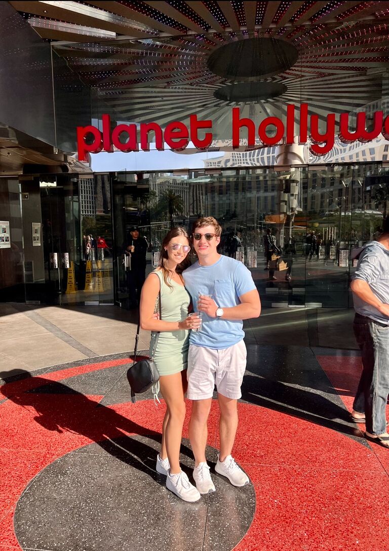 The first of many Vegas trips.