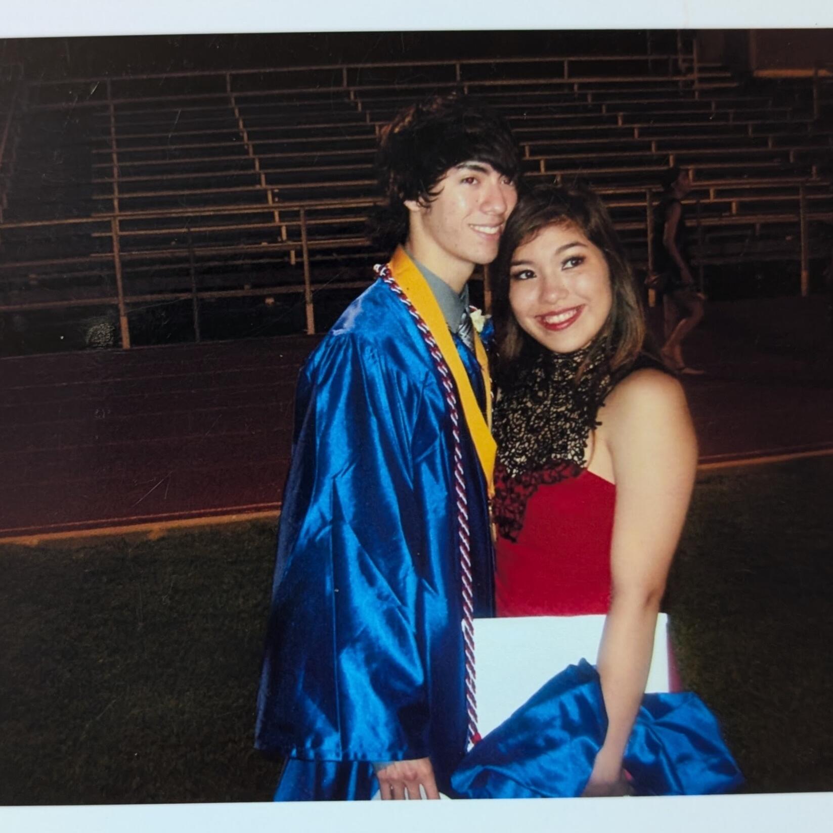Our high school graduation!