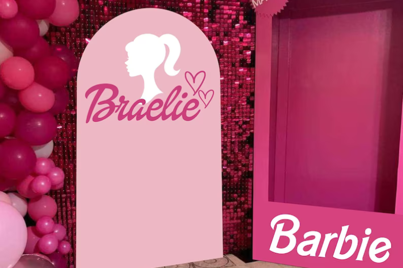 Barbie themed online party