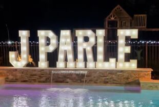 How To Make Oversized Marquee Letters - South Lumina Style