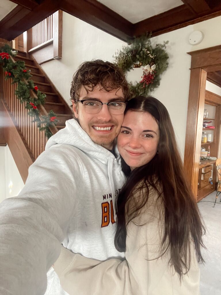 This was the day we became long distance! Kyle was moving to Omaha to begin his new job at Cargill and Kallia stayed up at UMD for one last semester!
