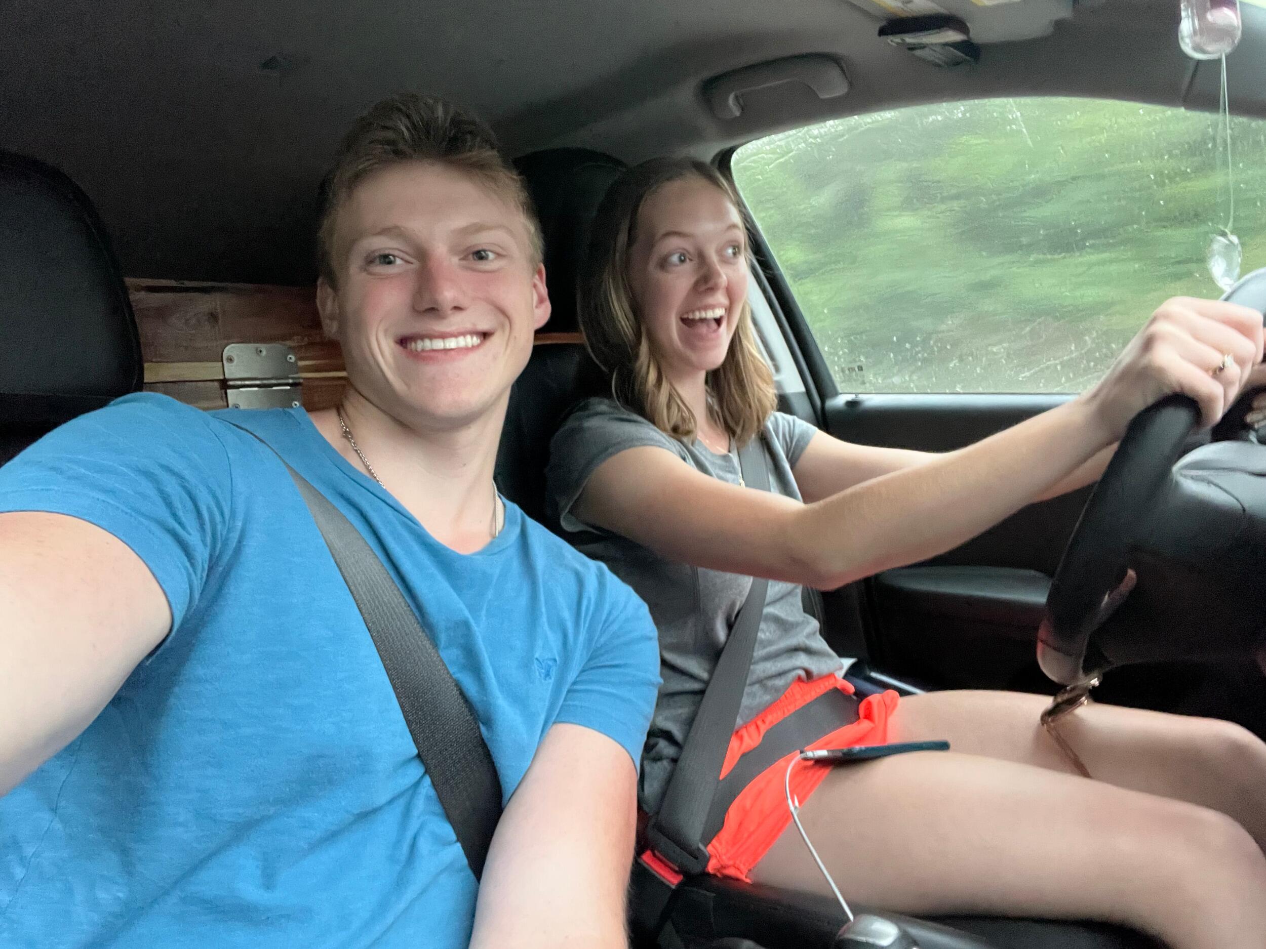 Silas decided last minute to come with Emily's family to move Erin down to Mississippi! He rode from West Virginia to Mississippi with Emily, then rode back up to West Virginia with Momma and Mike while Emily stayed two more weeks—and this was just two weeks into dating!  