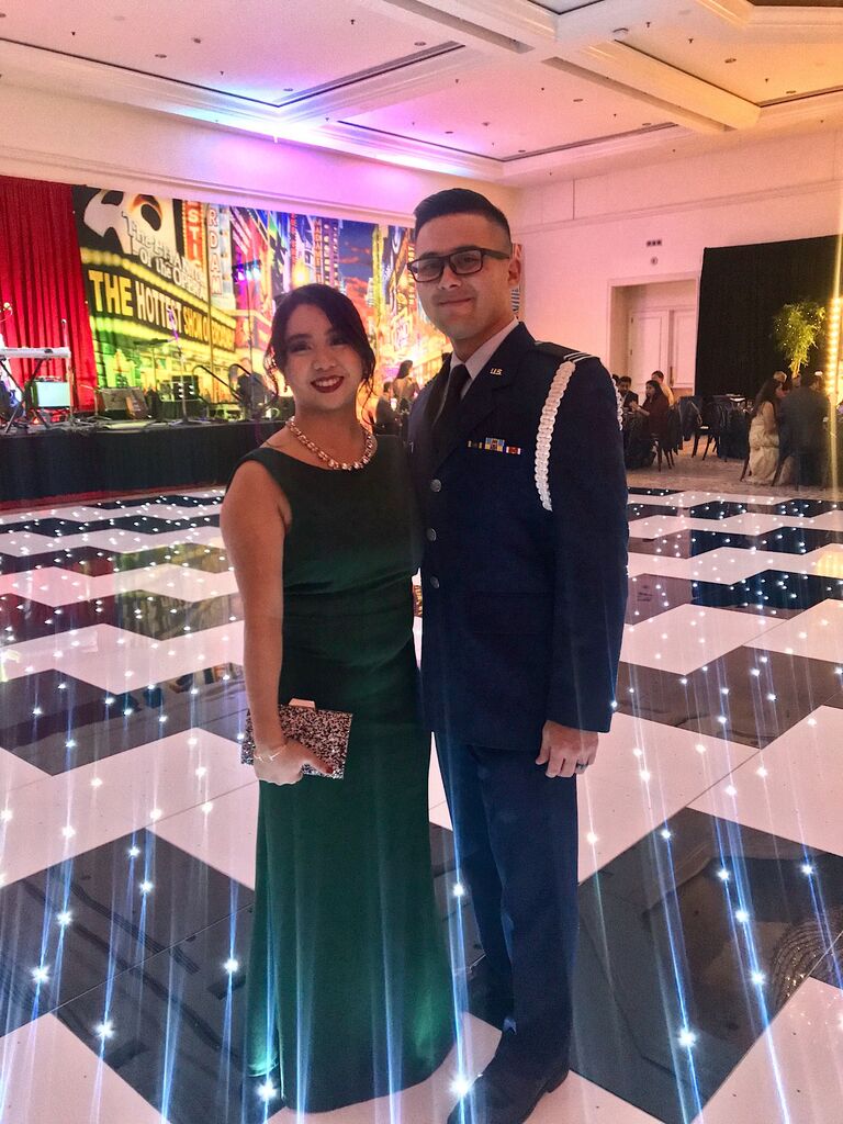 Our first work party together (Marvell Holiday Party)