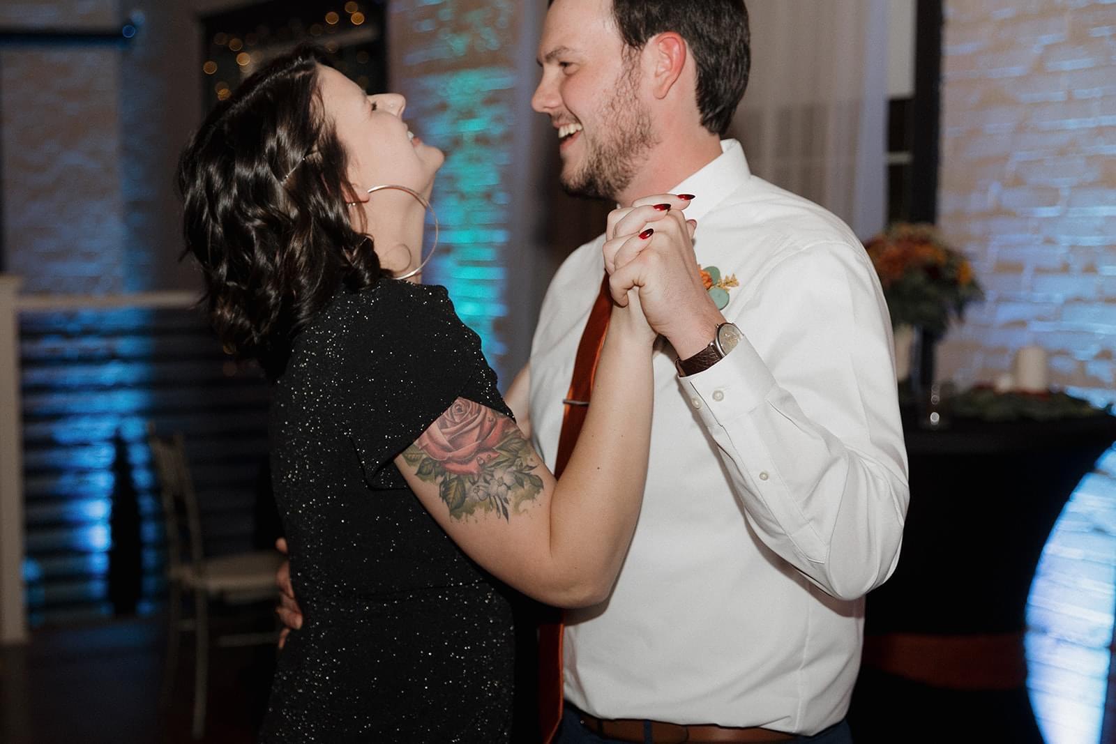 We've spent ten years making each other laugh, and we're just a little bit excited for many more years of laughing at stupid jokes together. 