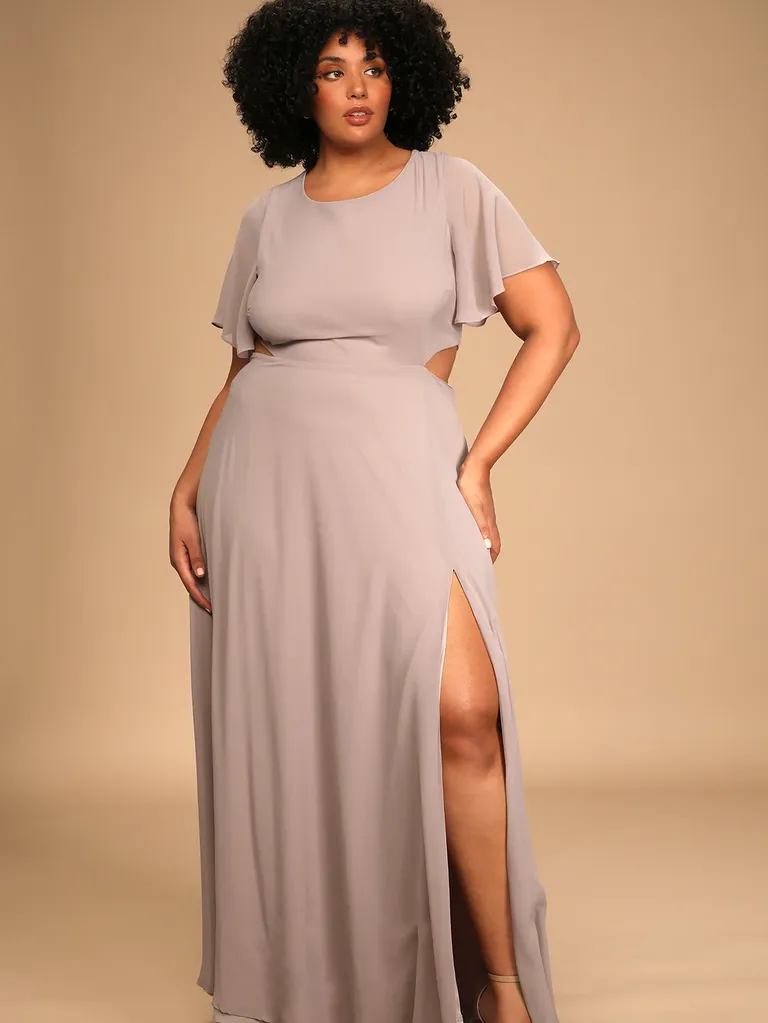 Plus Size Spaghetti Strap Boho Maxi Dress – SNAG-SHOP