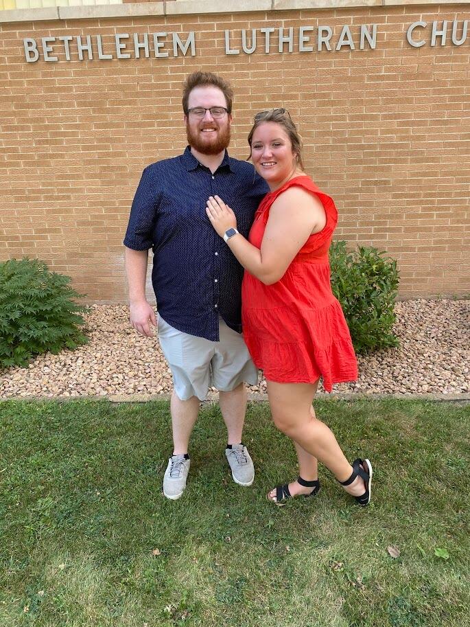 A friends wedding and the last time together before another school year started. 