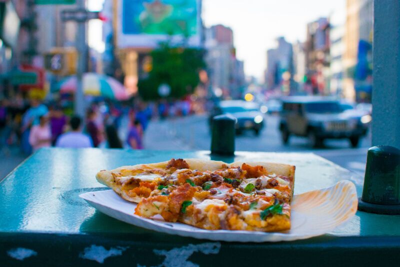 New York themed party idea - New York pizza