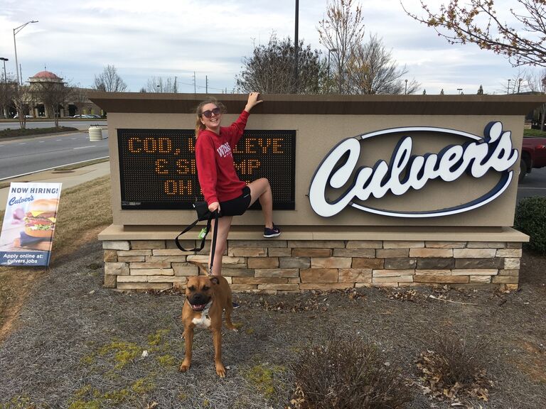 Afraid she'd lost her will to go on living in the south, Sarah finally found a Culver's in Georgia and all was rainbows and unicorns.