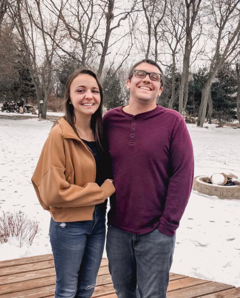 We moved in together! Isaac had an apartment in downtown Sheboygan and I told him for months I was ready to move in.  He accepted :)