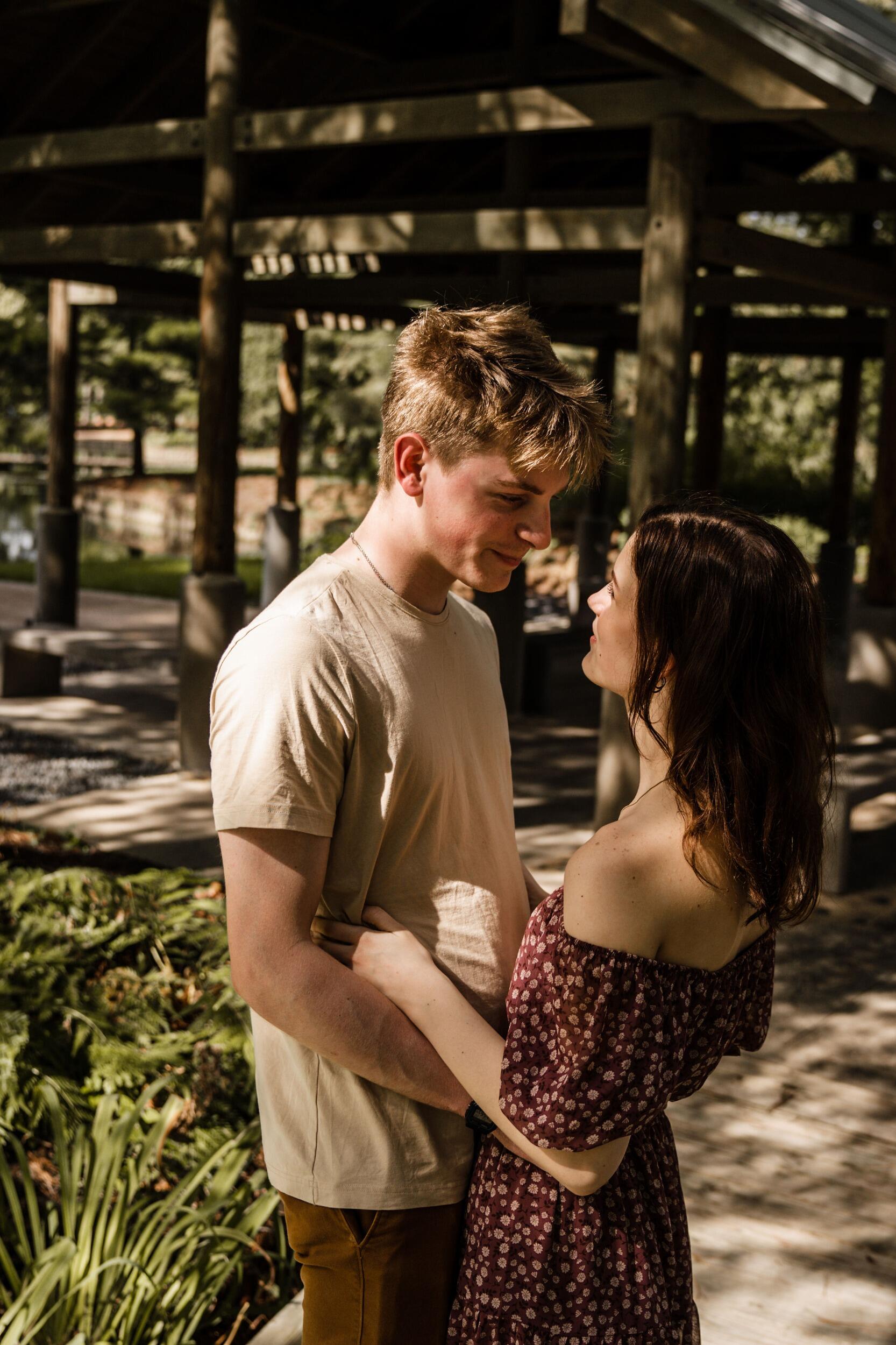 We celebrated our one-year anniversary together