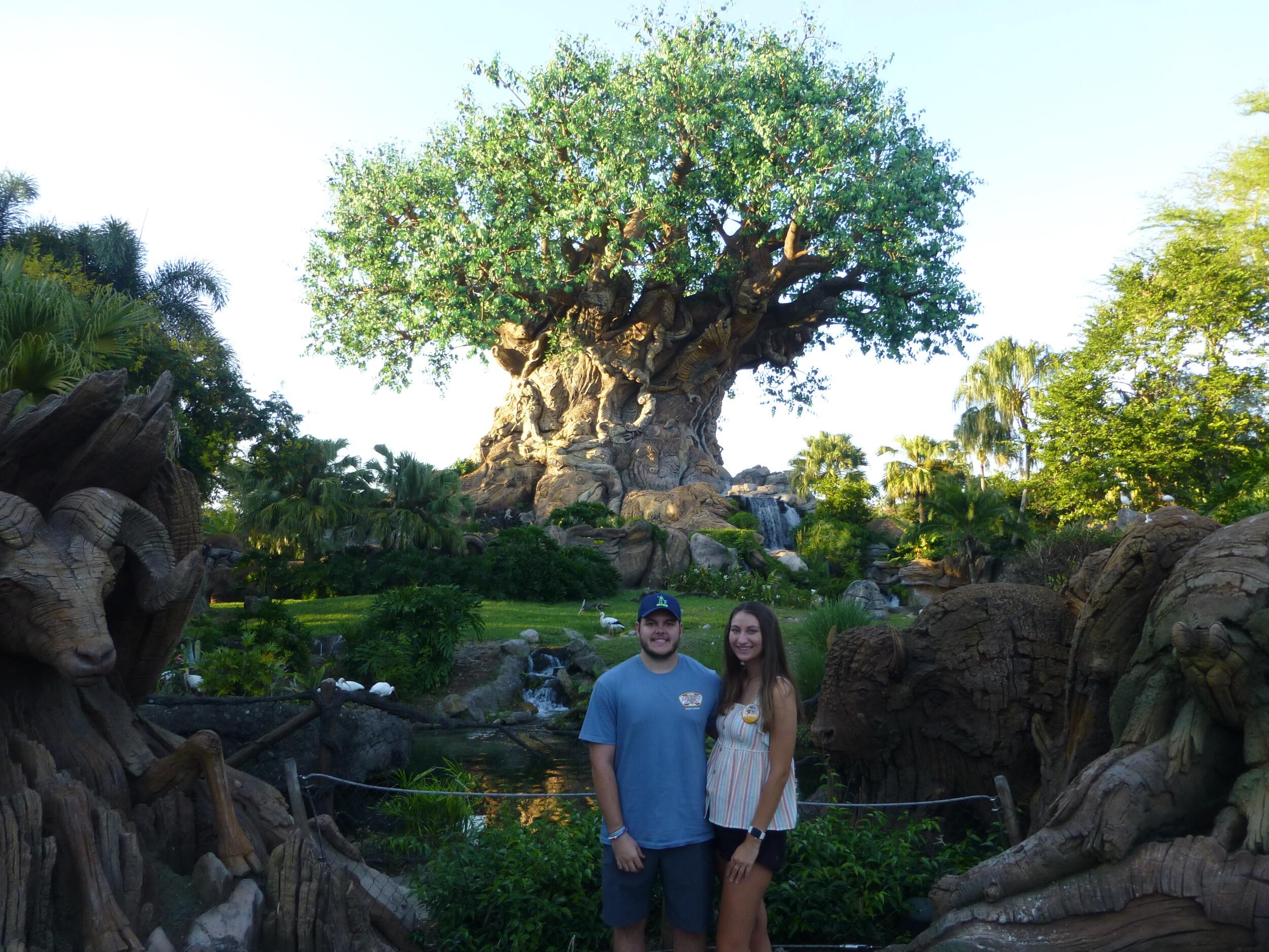 Our first vacation together to Walt Disney World. 