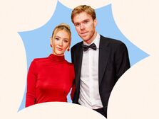 Connor McDavid and his wife Lauren Kyle 