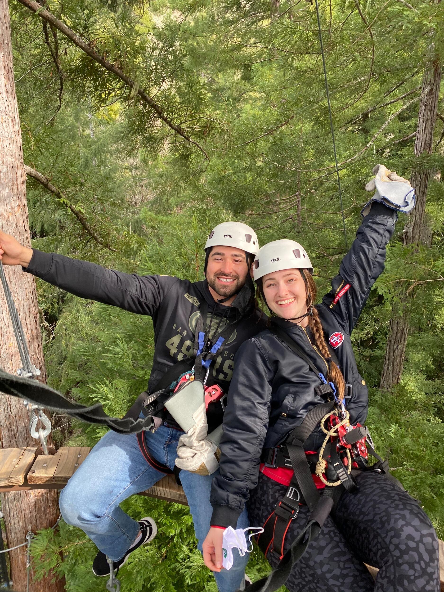 Whether it's ziplining, traveling, or concerts we both know that we always have an Adventure Buddy to count on. 