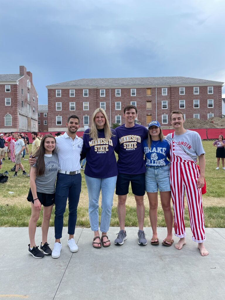 Placement Day, again ! This time, on different teams !! Almost a year ago, we had first met and now we were dating and beginning to figure out long distance dating !